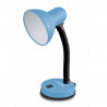 Lampa de birou Esperanza ELD109B, 12W, Е27, Brat flexibil, Albastru deschis