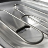 Gratar electric Weber Q1400 WB 52020079, 2200 W, 43x32 cm, Carcasa aluminiu turnat, Tava grasimi, Gri
