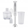 Set blender, tocator si mixer 3 in 1 Oliver Voltz OV51112KSC, 800W, Otel, 2 viteze, Turbo, Alb