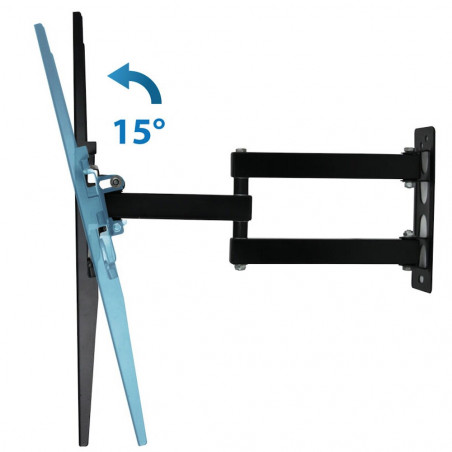 Suport TV de perete Esperanza ERW008, 26-70 inch, Max 45 kg, Vesa 400x400, Negru