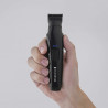 Trimmer combinat Remington PG2000 G2 Graphite, Auto-ascutire, Invelis grafit, Autonomie 40 min, LED indicator, Negru