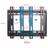 Suport TV de perete Esperanza ERW005,14-50 inch, Max 25 kg, Vesa 200x200, Negru