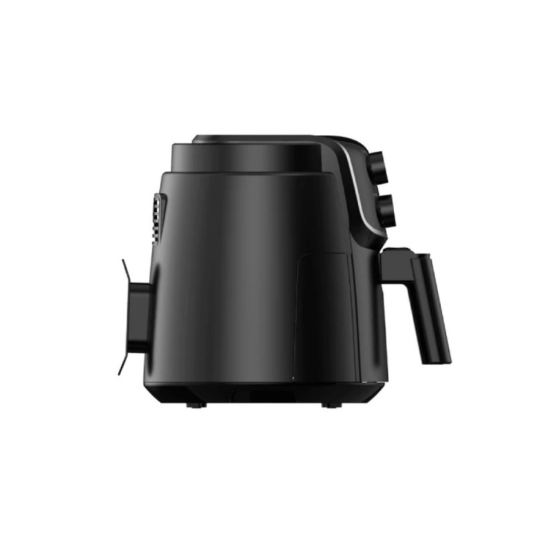 Friteuza cu aer cald AirFryer Midea MF-TN35D2, 1500W, 3.5 L, Tehnologie DUALCYCLONE Rapid Air, Timer, Negru