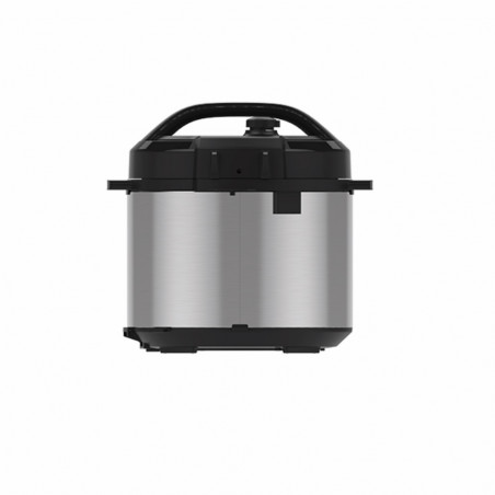 Multicooker sub presiune Midea MY-CS6037WPB, 1000W, 5.7L, 60KPa, Timer, 13 Programe, Inox/Negru