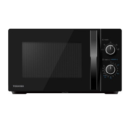 Cuptor cu microunde Toshiba MW2-MG20PBK, 800W, 20L, Dezghetare, Timer, Grill, 5 trepte, Negru