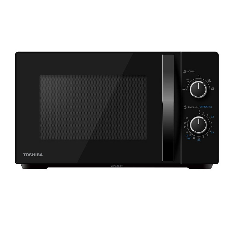 Cuptor cu microunde Toshiba MW2-MG20PBK, 800W, 20L, Dezghetare, Timer, Grill, 5 trepte, Negru