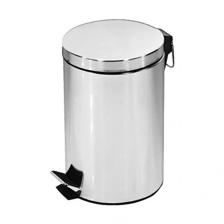 Coș de gunoi cu pedală Rosberg R53007A5, 5 l, oțel inoxidabil, inox