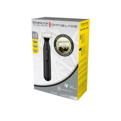 Trimmer Remington HG1000 Omniblade, Auto-ascutire, Acoperire otel, Rezistent la apa, Negru