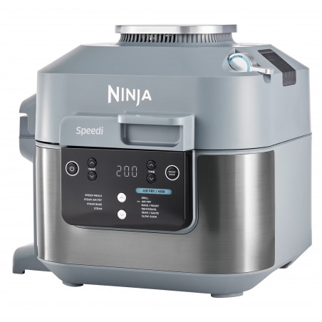 Multicooker sub presiune NINJA ON400EU, 1760W, 5.7L, Speedi Meals, 10 programe, Gri