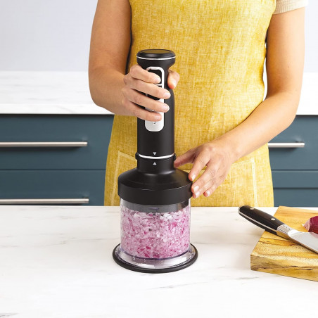 Blender vertical NINJA CI100EU, 850W, 700ML, 5 viteze, TURBO, 3 in 1, Negru
