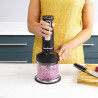 Blender vertical NINJA CI100EU, 850W, 700ML, 5 viteze, TURBO, 3 in 1, Negru