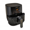 Friteuza cu aer cald Philips HD9280/70, 6.2L, 2000W, LED, 7 programe, Cu 90% mai putina grasime, Rapid Air, Negru