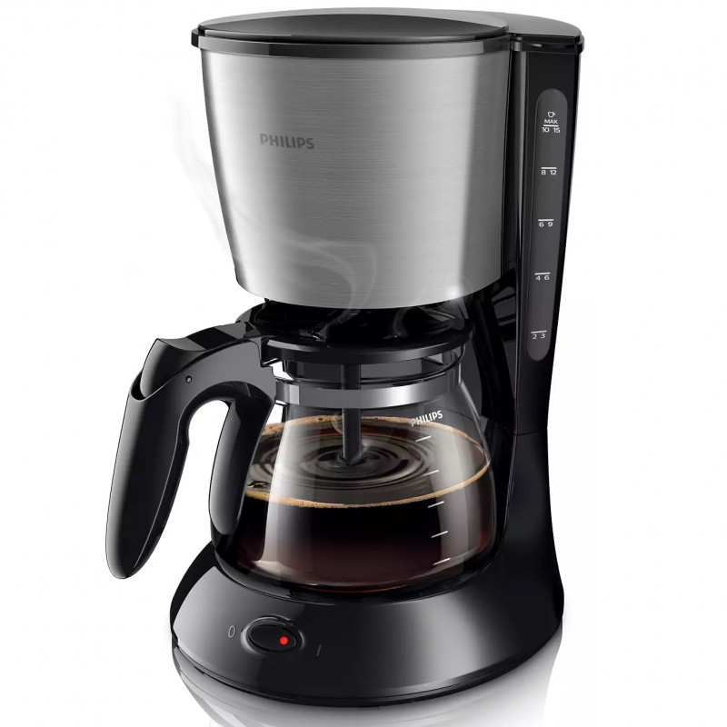 Cafetiera electrica Philips HD7462/20, 1000W, 1.2L, Aroma Twister, LED,Anti-picurare, Oprire automata, Negru