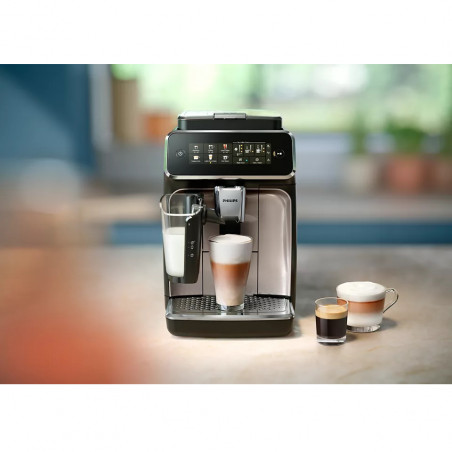 Espressor automat Philips EP3321/40, 230W, 1.8 L, AquaClean, Touchscreen, Negru