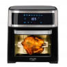 Friteuza/cuptor cu aer cald Air Fryer Adler AD 6309, 2500W, 13 L, 8 programe, Start intarziat, Inox/Negru