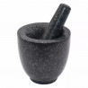 Mojar cu pistil din granit Kinghoff KH 1680, 12x12 cm, Gri