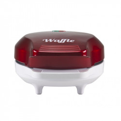 Aparat de facut vaffe / grofe Beper BT.603Y, 1000W, Acoperire antiaderenta, Indicatoare luminoase, Rosu