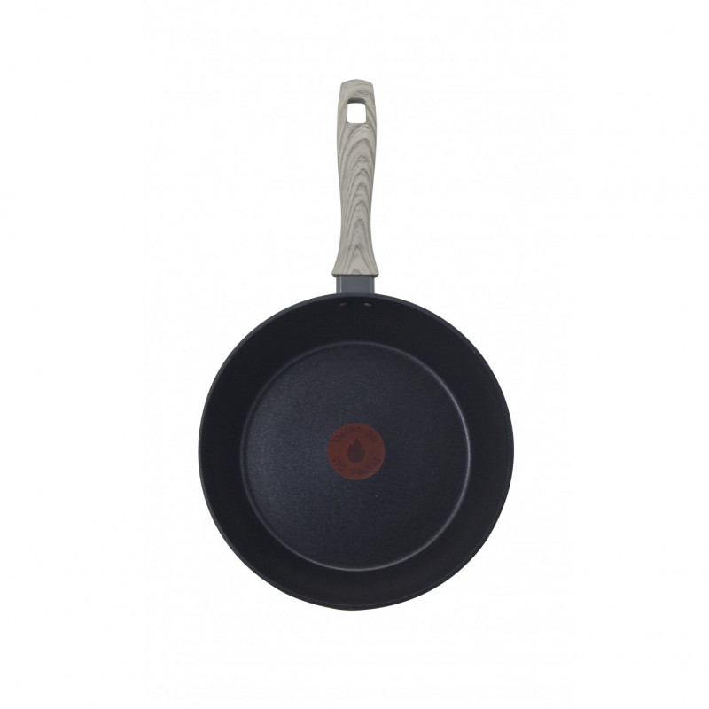 Tigaie Oliver Voltz Marseille OV54419D26, 26cm, fara PFOA, Acoperire antiaderenta, Senzor de caldura, Inductie, Negru