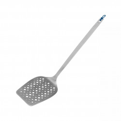 Spatula cu gauri Tasty 678160, Margine frontala inclinata, 33 cm, Otel inoxidabil, Argintiu