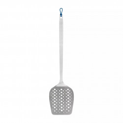 Spatula cu gauri Tasty 678160, Margine frontala inclinata, 33 cm, Otel inoxidabil, Argintiu