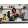 Multicooker Ninja OP500EU, 1460 W, 7,5 L, TenderCrisp, 9 in 1, fara BPA, Acoperire ceramica antiaderenta, Negru