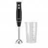 Blender cu cana Rosberg R51112ISB, 400W, 700ml, 2 viteze, Atasament din otel, Negru