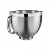 Mixer planetar Artisan Elegance KitchenAid 5KSM185PSEMS, 300W, 4,8 l, Direct drive, 10 viteze, Inox