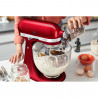 Mixer planetar Artisan Elegance KitchenAid 5KSM185PSEER, 300W, 4,8 l, Direct drive, 10 viteze, Rosu