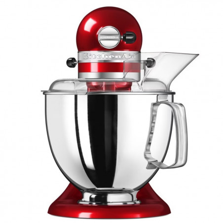 Mixer planetar Artisan Elegance KitchenAid 5KSM175PSECA, 300 W, 4,8 l, Direct drive, 10 viteze, Candy Apple