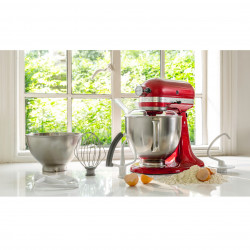 Mixer planetar Artisan Elegance KitchenAid 5KSM175PSECA, 300 W, 4,8 l, Direct drive, 10 viteze, Candy Apple