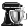 Mixer planetar Artisan Elegance KitchenAid 5KSM175PSEOB, 300 W, 4,8 l, Direct drive, 10 viteze, Onyx Black