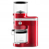 Rasnita de cafea electrica Artisan KitchenAid 5KCG8433ECA, 150W, 340 g, 70 trepte de macinare, Oprire automata, Apple Candy Red