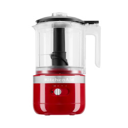 Tocator fara fir KitchenAid, 12 V, 1,18 L, 2 viteze + Pulse, fara BPA, Rosu Imperial