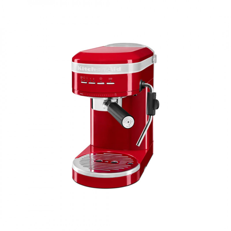 Espressor Artisan KitchenAid 5KES6503EER, 1470 W, 15 bar, 1,4 l, Duza pentru abur, Portafiltru, Empire red