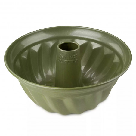 Forma de copt Zenker 7455, Rotunda, 25 cm, Acoperire ILAG Maximizing Green, Verde