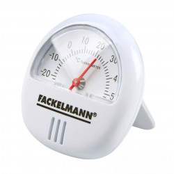 Termometru cu magnet Fackelmann 16375 Tecno, 6 cm, Alb