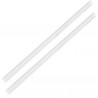 Paie de sticla cu perie Fackelmann 54845, 4 buc + 1, 22 cm, Diametru 8 mm, Sticla, Transparent