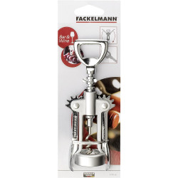 Tirbuson Fackelmann 49785, 16,5 cm, Otel inoxidabil, Inox