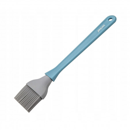 Pensula pentru uns Fackelmann 43921, 25 cm, Silicon, Pana la 230 °C, Albastru