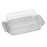 Cutie pentru unt si branza Fackelmann 47355, 17x11 cm, Transparent