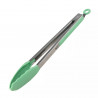 Cleste pentru servire Tasty Go Green 678097, 34,5 cm, Maner din silicon, Otel inoxidabil, Verde