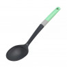 Lingura pentru servire Tasty Go Green 678096, Maner moale, 34 cm, Plastic, Verde