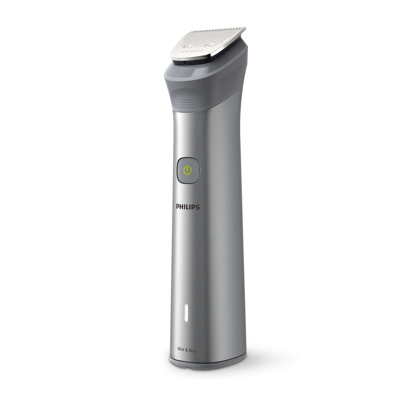 Trimmer 10 in 1 Philips MG5920/15, Multifunctional, Functionare 120 min, BeardSense, Gri