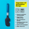 Spatula pentru aluat Tasty 678015, 25 cm, Flexibila, Design inovator, Maner moale, Albastru