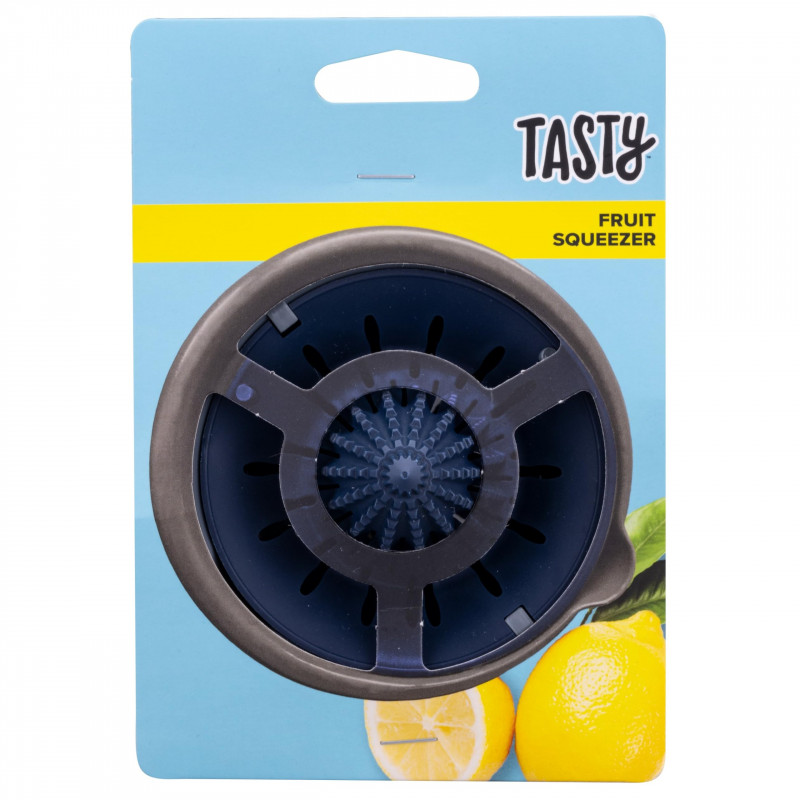 Storcator cu recipient Tasty Ocean Blue 678393, 0,6 l, Plastic, Albastru/gri