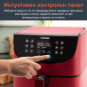 Friteuza cu aer cald Cosori Premium Air Fryer CP158-AF, 1700W, 5,5 l, 11 programe, Timer, Rosu