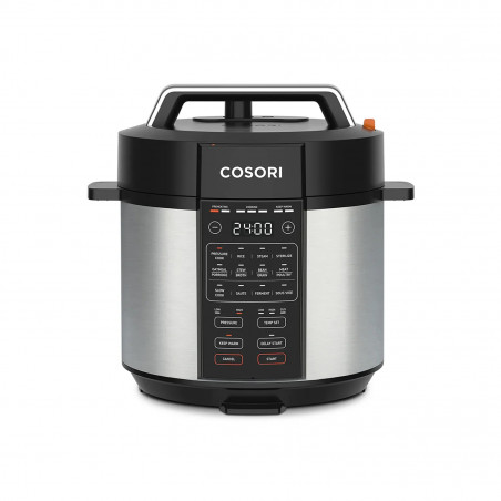 Multicooker pentru gаtit sub presiune Cosori CMC-CO601-SEU, 1100 W, 5,7 l, 80 kPa, 9 programe, Timer, Negru