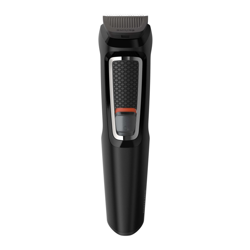 Trimmer 9 in 1 Philips MG3740/15, Multifunctional, Functionare 60 min, Lame cu auto-ascutire, Negru