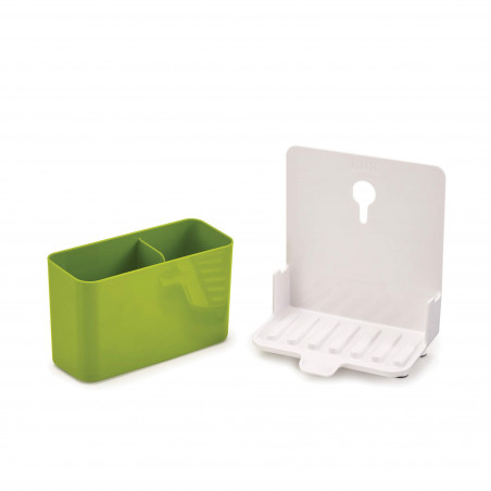 Organizator pentru chiuveta Joseph Joseph Caddy Tower 85124, Detasabil, Plastic, Alb/verde