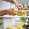 Storcator manual pentru citrice Joseph Joseph Juice Max 20171, Rotire usoara, Fara BPA, Galben/verde